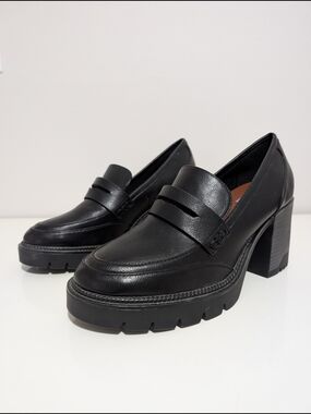 MIA Block Heel Loafers